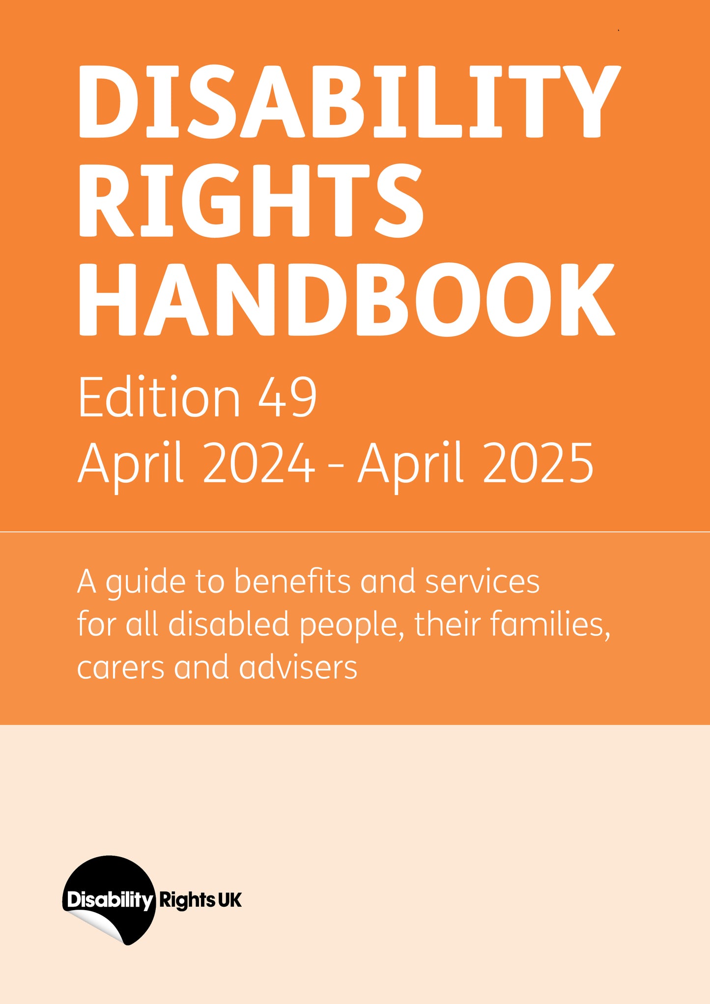 Disability Rights Handbook - 2024-2025