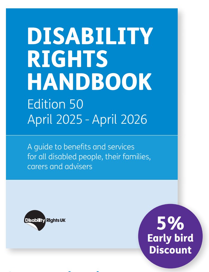 Disability Rights Handbook Edition 50