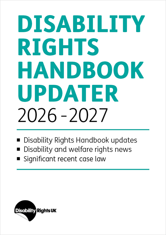 Disability Rights Handbook - Online Version – Disability Rights UK