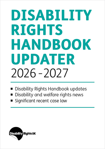 Disability Rights Handbook - Online Version – Disability Rights UK
